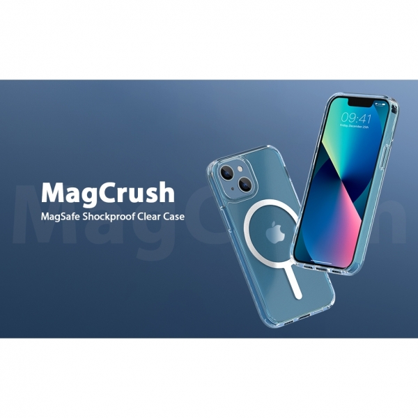 SwitchEasy MagCrush Serisi iPhone 13 effaf Klf (MIL-STD-810G) 