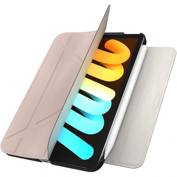 SwitchEasy Origami Serisi iPad Mini 6 Klf (8.3 in)-Pink