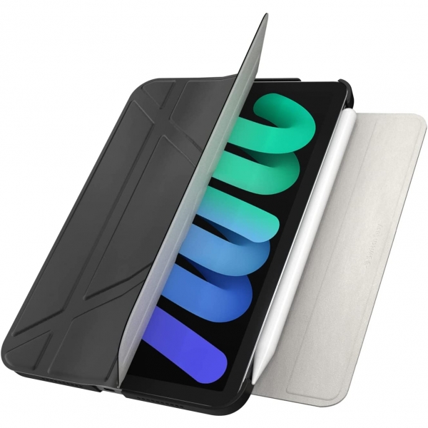 SwitchEasy Origami Serisi iPad Mini 6 Klf (8.3 in)-Black