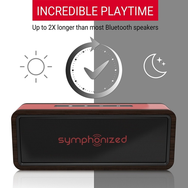 Symphonized NXT 2.0 Bluetooth Hoparlr-Red