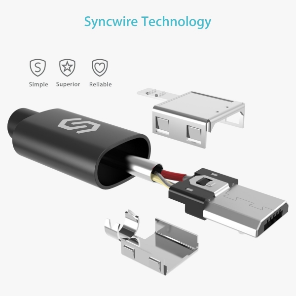 Syncwire 1M Mikro USB Kablo (2 Adet)