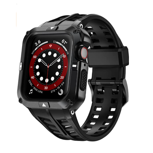 T-ENGINE Apple Watch Kay (44mm)-Black