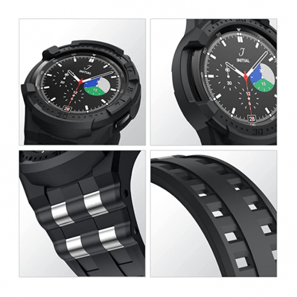 T-ENGINE Samsung Galaxy Watch 4 Klf (42mm)-Black
