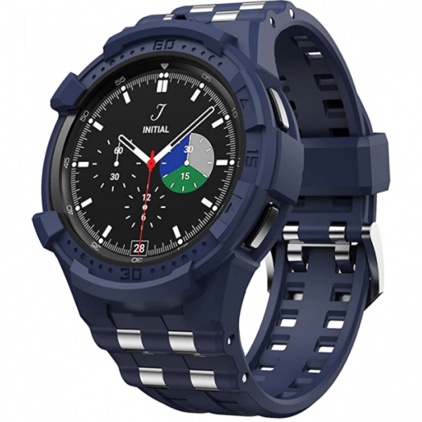 T-ENGINE Samsung Galaxy Watch 4 Klf (42mm)-Navy
