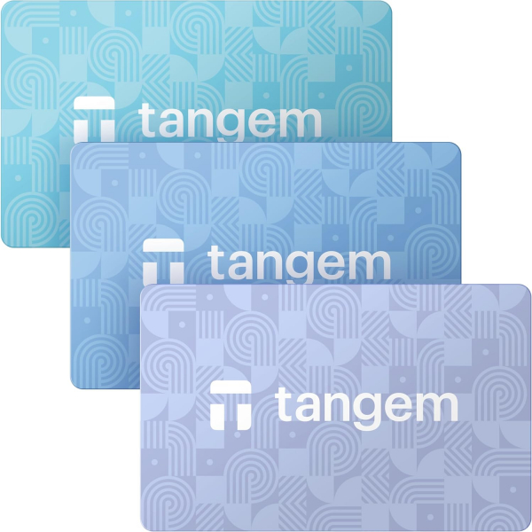 TANGEM Kripto Para Czdan (Mavi)(3 Paket)