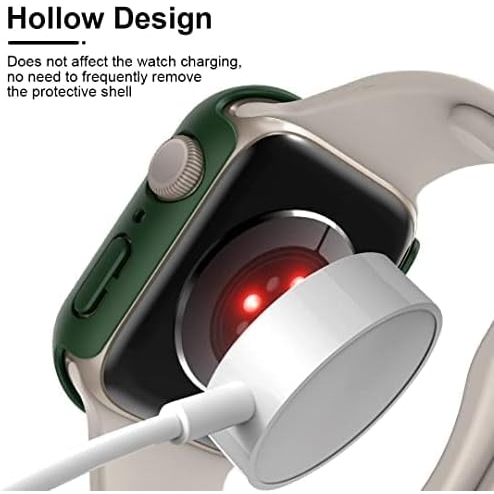 TAURI Apple Watch 9 45mm Bumper Klf-Green
