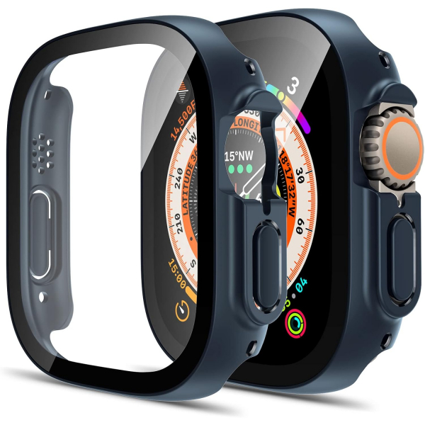 TAURI Apple Watch Ultra 3 49mm Bumper Klf-Blue