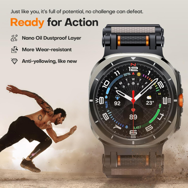 TAURI Galaxy Watch Ultra 47mm Kay-White