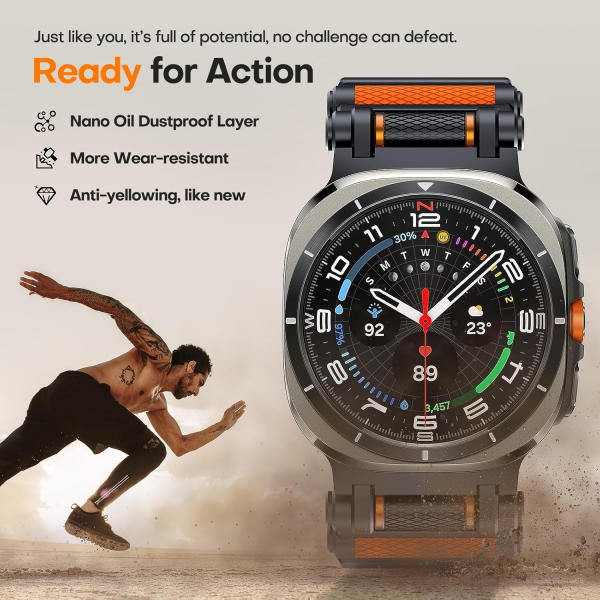 TAURI Galaxy Watch Ultra 47mm Kay-Orange