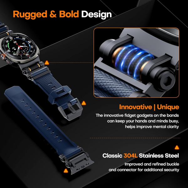 TAURI Galaxy Watch Ultra 47mm Kay-Navy Blue