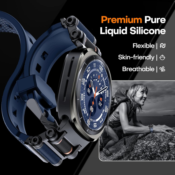 TAURI Galaxy Watch Ultra 47mm Kay-Navy Blue