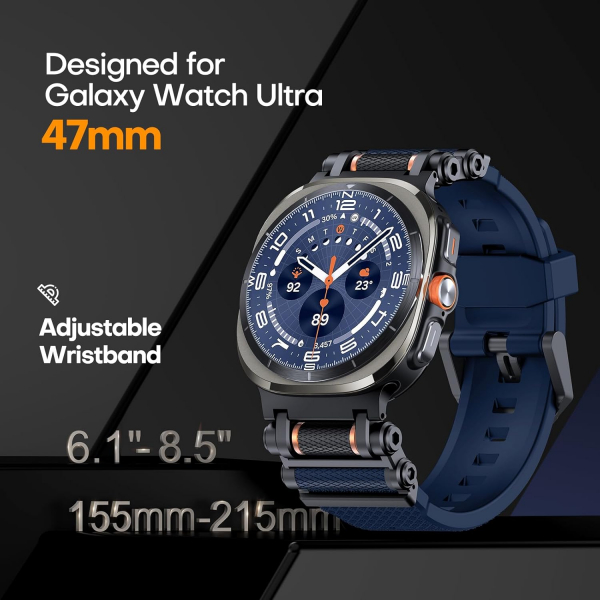 TAURI Galaxy Watch Ultra 47mm Kay-Navy Blue