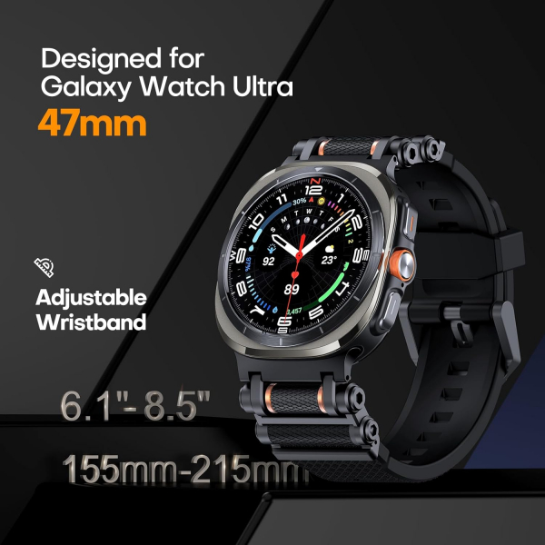 TAURI Galaxy Watch Ultra 47mm Kay-Black