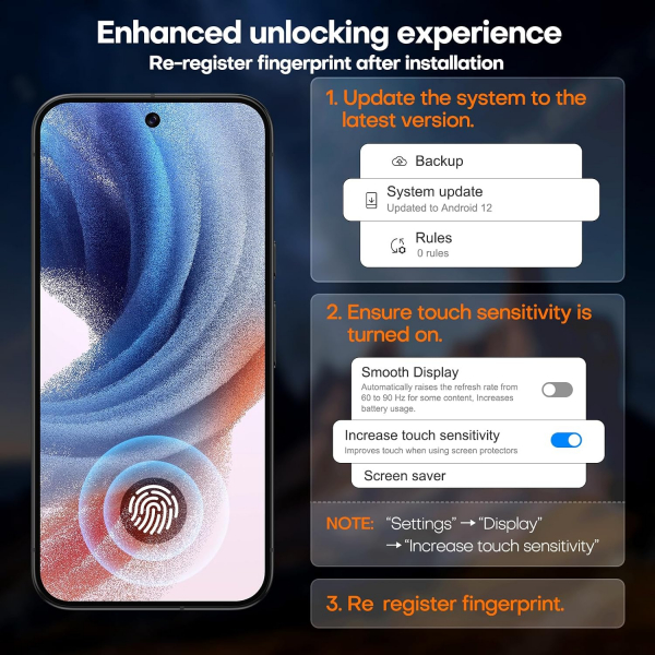 TAURI Google Pixel 11 Pro Privacy Ekran Koruyucu