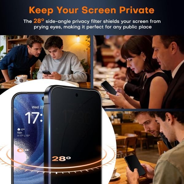 TAURI Google Pixel 11 Pro Privacy Ekran Koruyucu