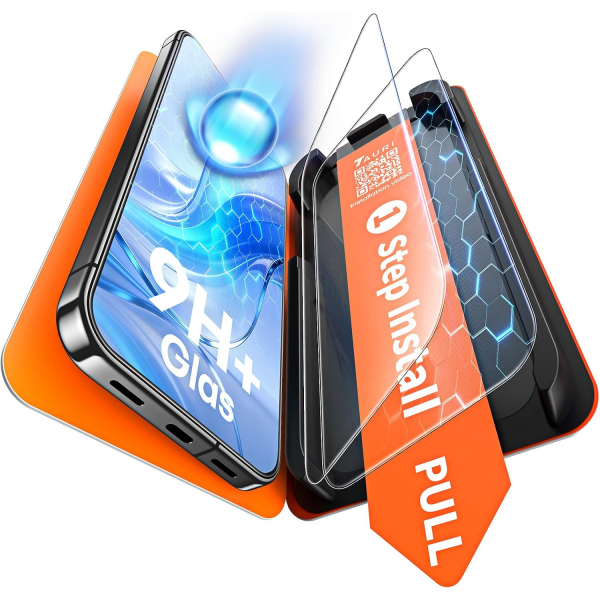 TAURI Google Pixel 11 Temperli Ekran Koruyucu (2 Adet)-Clear