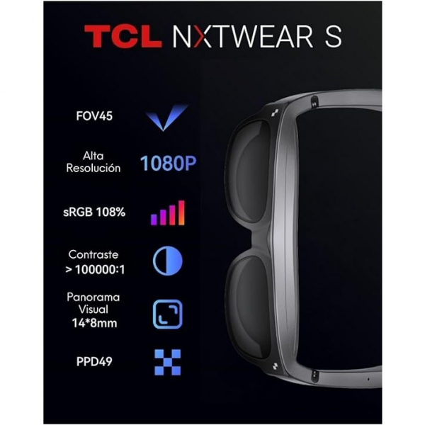 TCL NXTWEAR S Sanal Geeklik Gzl 