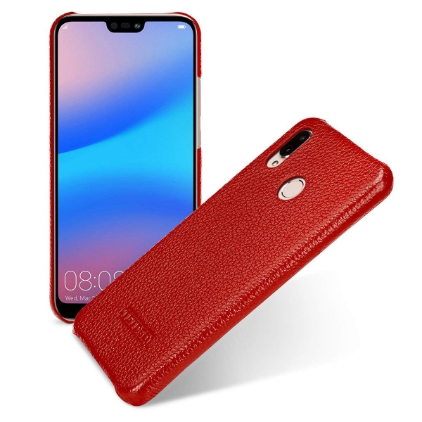 TETDED Huawei P20 Lite Deri Klf-Red