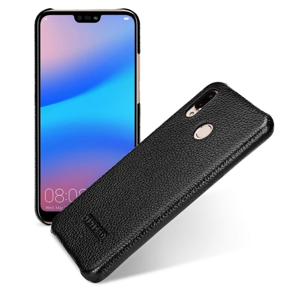 TETDED Huawei P20 Lite Deri Klf-Black