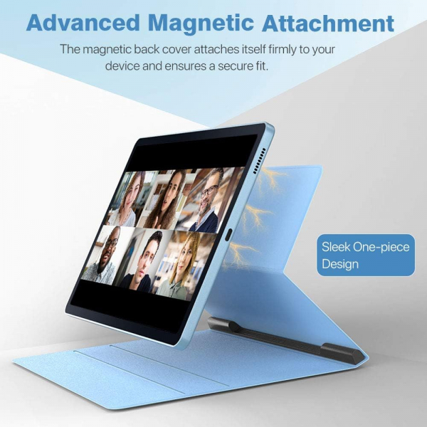 TMOVO Manyetik Galaxy Tab S6 Lite Klf (10.4 in)-Light Blue