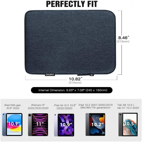 TMOVO iPad Uyumlu Tablet antas(9-11 in)-Space Gray