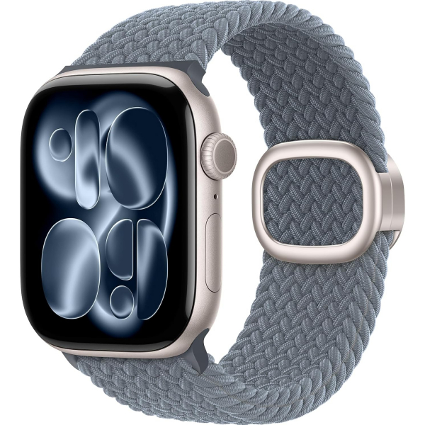 TOCOL �rg�l� Manyetik Esnek Apple Watch Kordonu-Gray