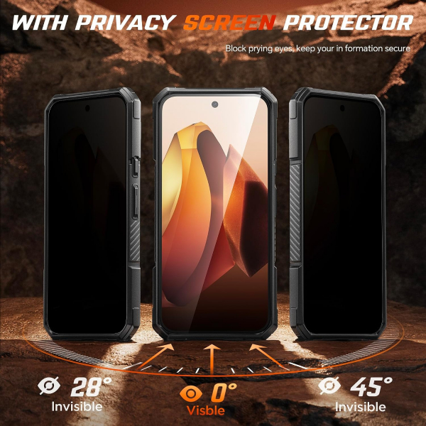 TONGATE Google Pixel 11 Pro XL Manyetik Standl� K�l�f-Black