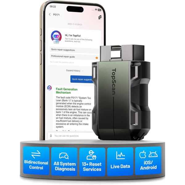 TOPDON TopScan Pro OBD2 Ara� Tan� Cihaz�