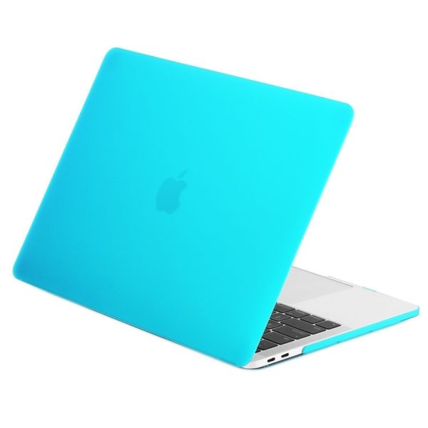 TOP CASE Macbook Pro Sert Kapak Klf (13 in Touch Bar)-Aqua Blue