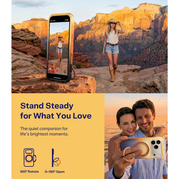 TORRAS Apple IPhone 17 Pro O3 Air Standl� K�l�f-Arizona Glow