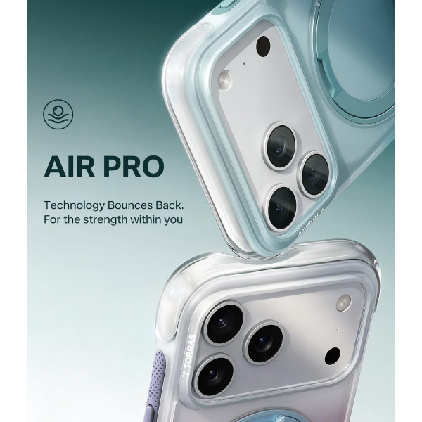 TORRAS Apple IPhone 17 Pro O3 Air Standl� K�l�f-Misty Fjord
