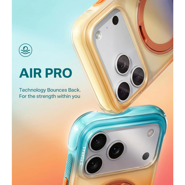 TORRAS Apple IPhone 17 Pro O3 Air Standl� K�l�f-Coastal Sunset