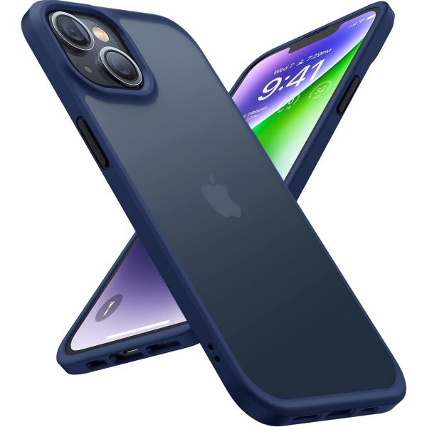 TORRAS Apple iPhone 15 Plus Darbeye Dayankl Klf-Ocean Blue