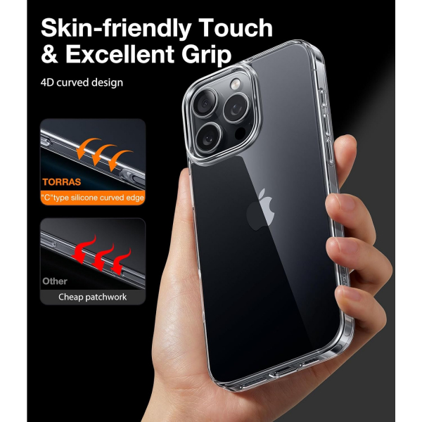 TORRAS Apple iPhone 16 Pro Max effaf Klf