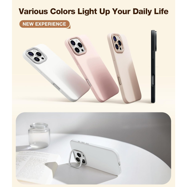 TORRAS Apple iPhone 16 Pro Max Love Standl Klf-White