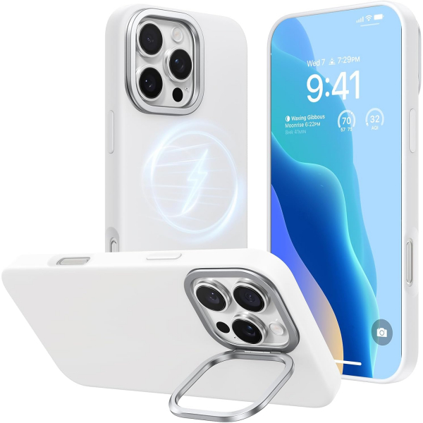 TORRAS Apple iPhone 16 Pro Max Love Standl Klf-White