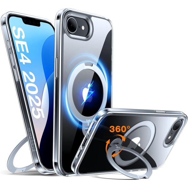 TORRAS Apple iPhone 16e Spin Klf-Crystal Clear