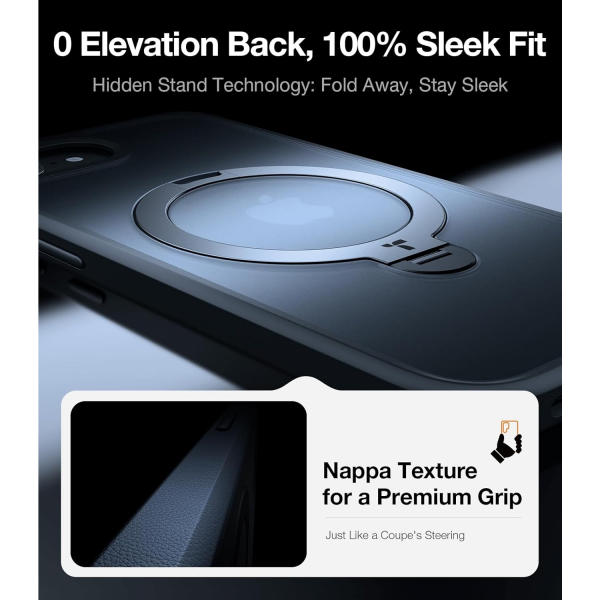 TORRAS Apple iPhone 16e Spin Klf-Black 