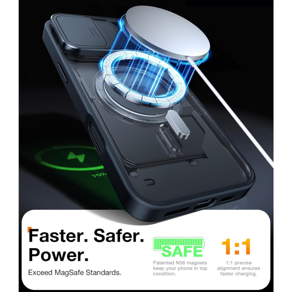 TORRAS Apple iPhone 16 Pro Max Kamera Koruyuculu Klf 