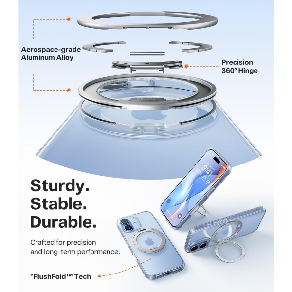 TORRAS Apple iPhone 17 Ostand Fitness Klf-Crystal Clear