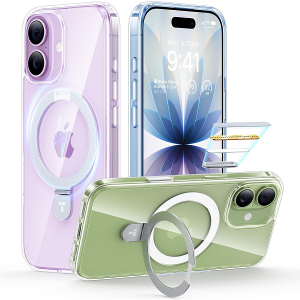 TORRAS Apple iPhone 17 Ostand Klf-Clear