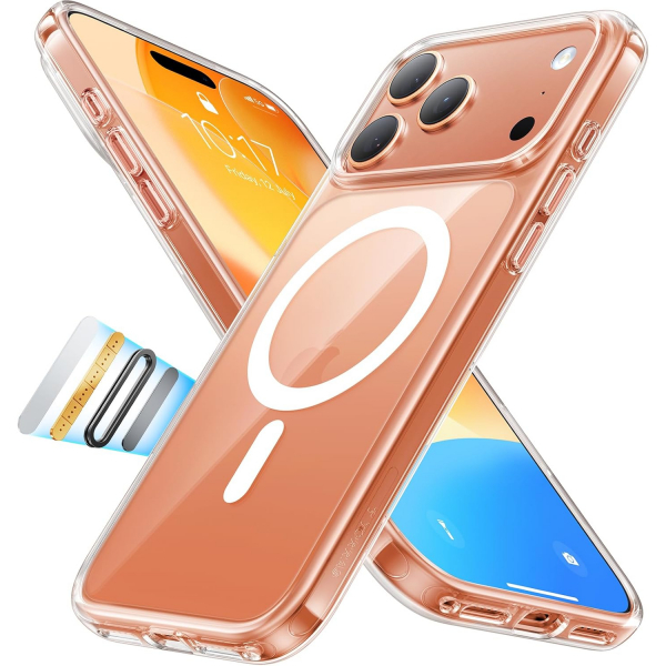 TORRAS Apple iPhone 17 Pro Max Manyetik K�l�f-Clear