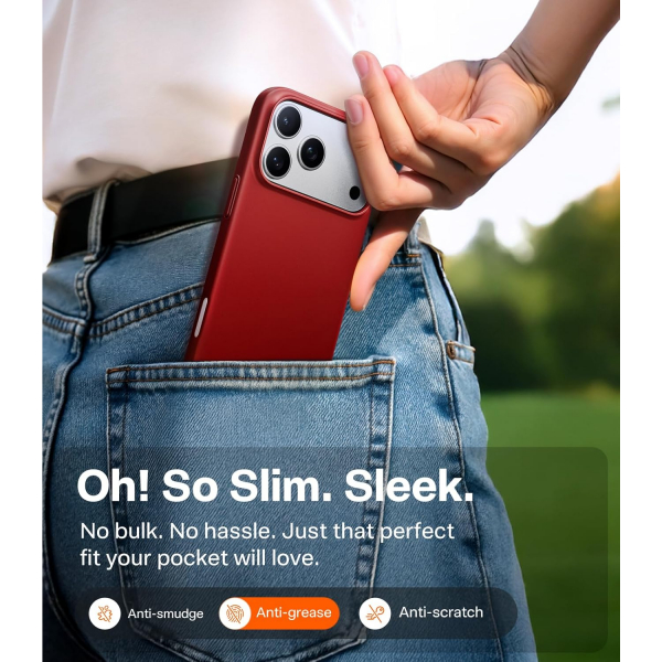 TORRAS Apple iPhone 17 Pro Max OriginFit Klf-Red