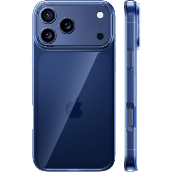 TORRAS Apple iPhone 17 Pro Max �effaf K�l�f-Clear Blue