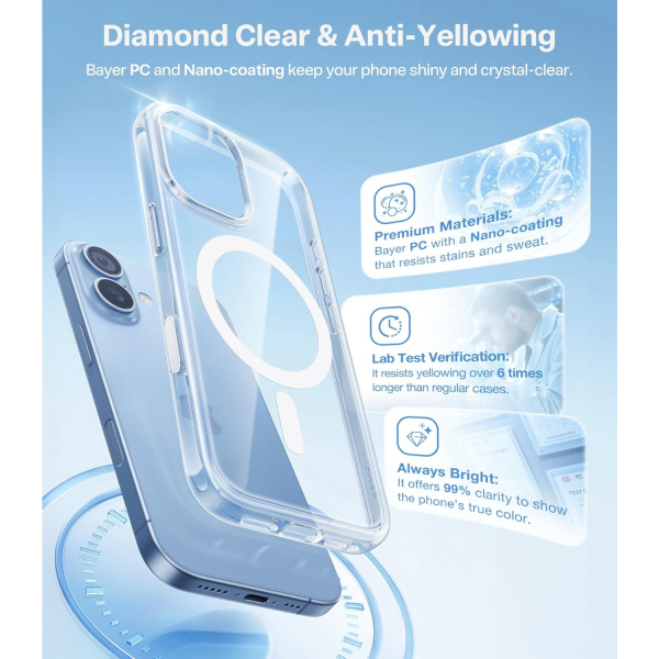 TORRAS Apple iPhone 17 Klf-Clear