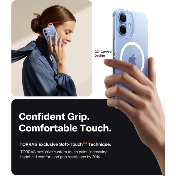 TORRAS Apple iPhone 17 OriginFit Klf-Clear