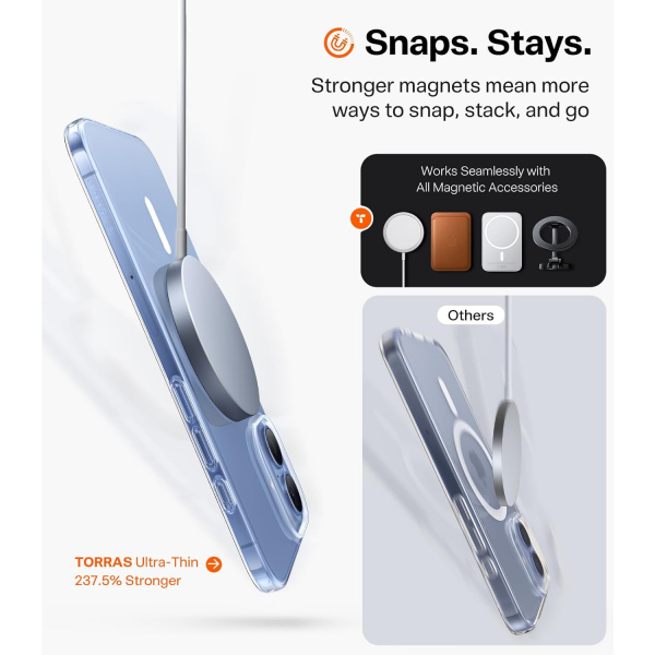 TORRAS Apple iPhone 17 OriginFit Klf-Clear