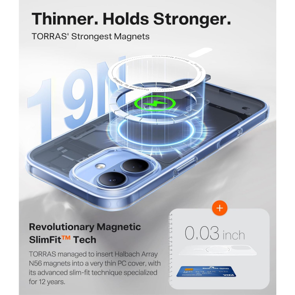 TORRAS Apple iPhone 17 OriginFit Klf-Clear