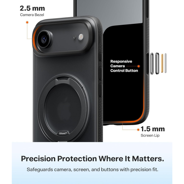 TORRAS Apple iPhone Air Ostand O3 Fitness K�l�f-Obsidian Black