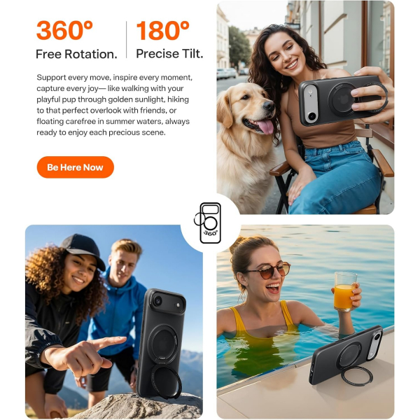 TORRAS Apple iPhone Air Ostand O3 Fitness K�l�f-Obsidian Black